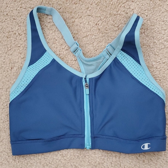 champion zip bra